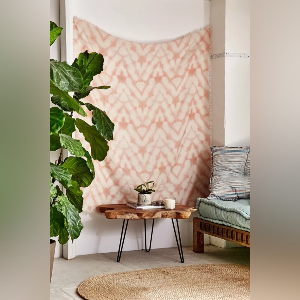 Graham Keegan Blush Shibori Tapestry